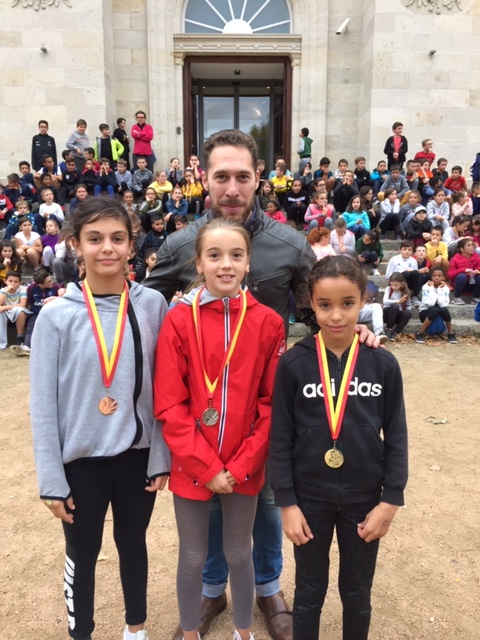 8 vainqueurs filles 6è