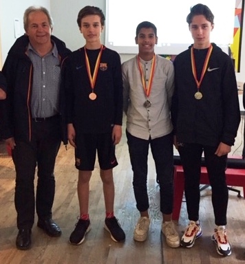 8 vainqueurs garçons 3è