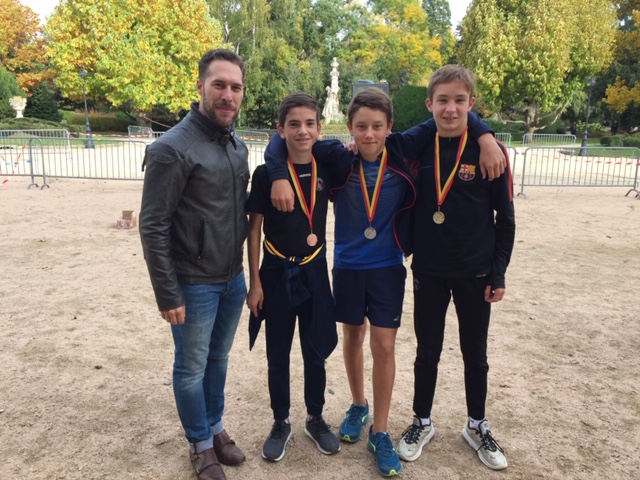 8 vainqueurs garçons 4è