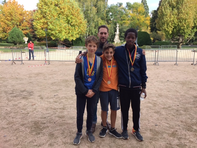 8 vainqueurs garçons 5è