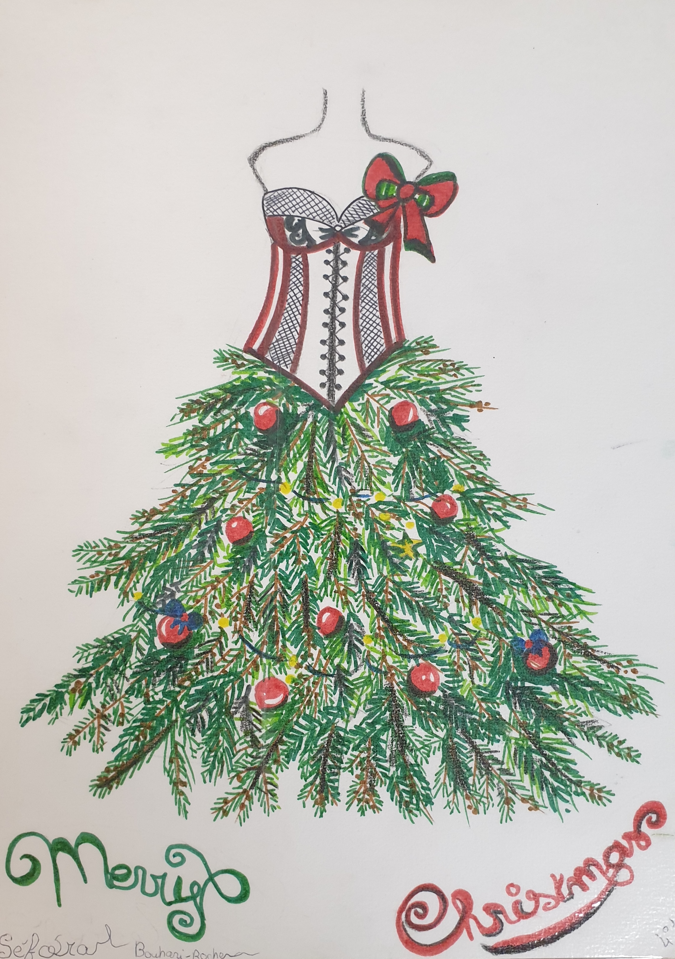 concours dessin noel