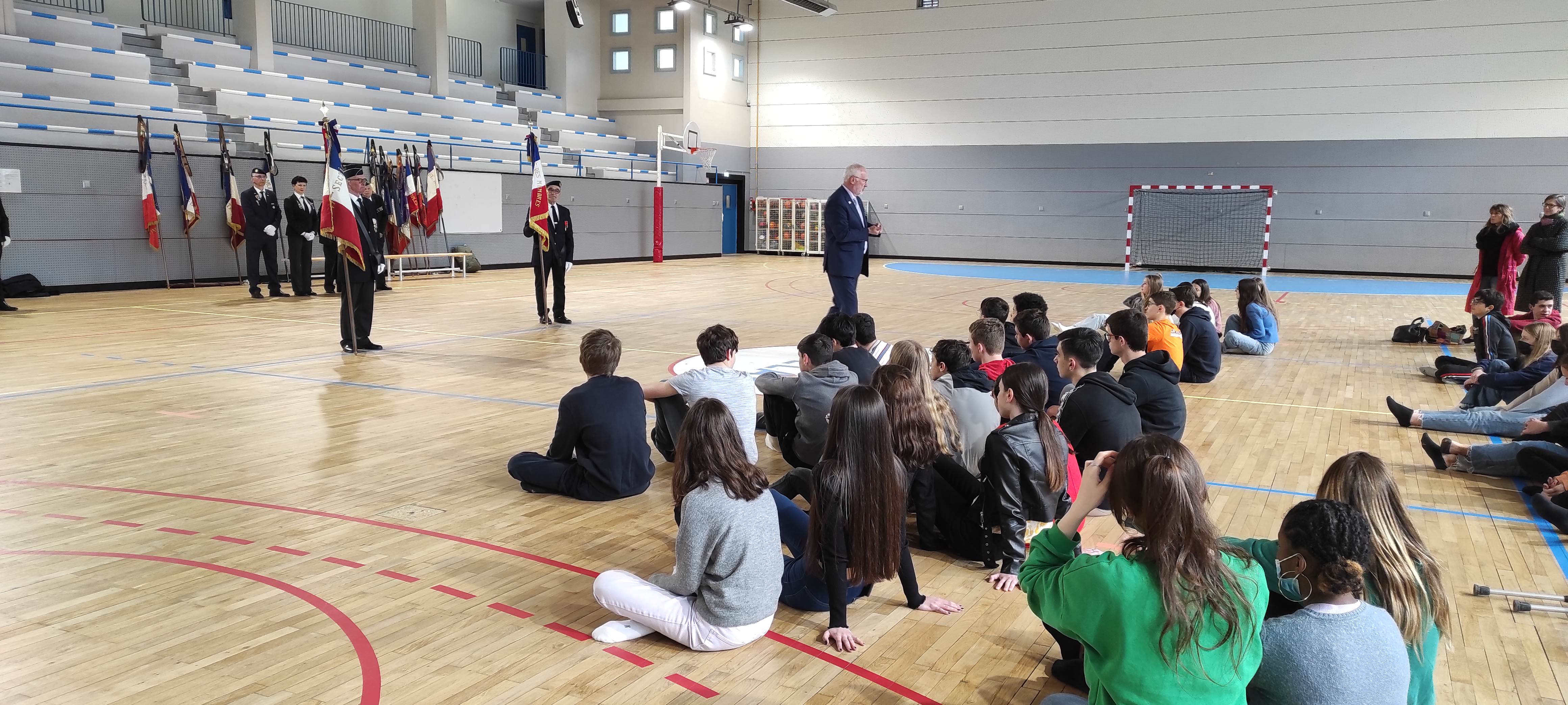 Massot formation porte drapeau