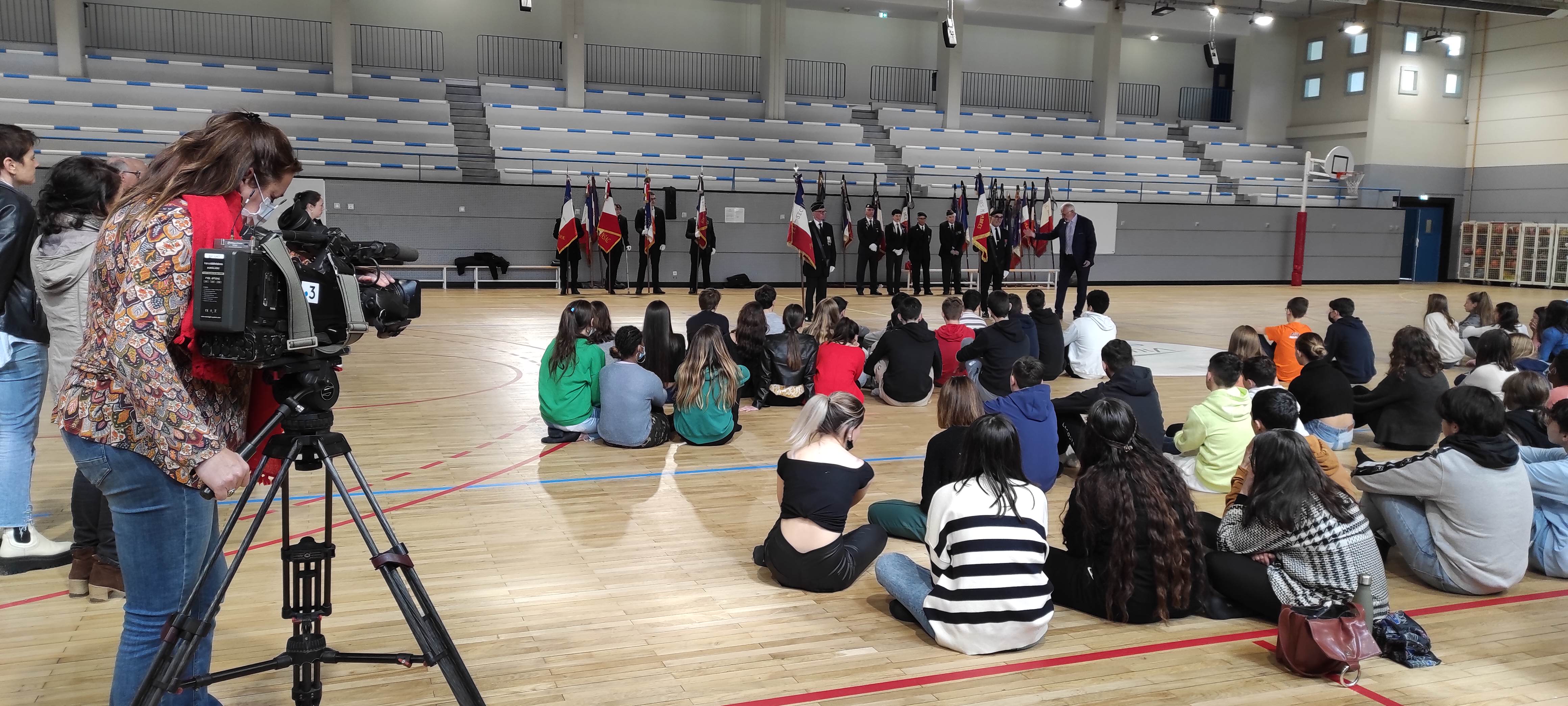 Massot formation porte drapeau