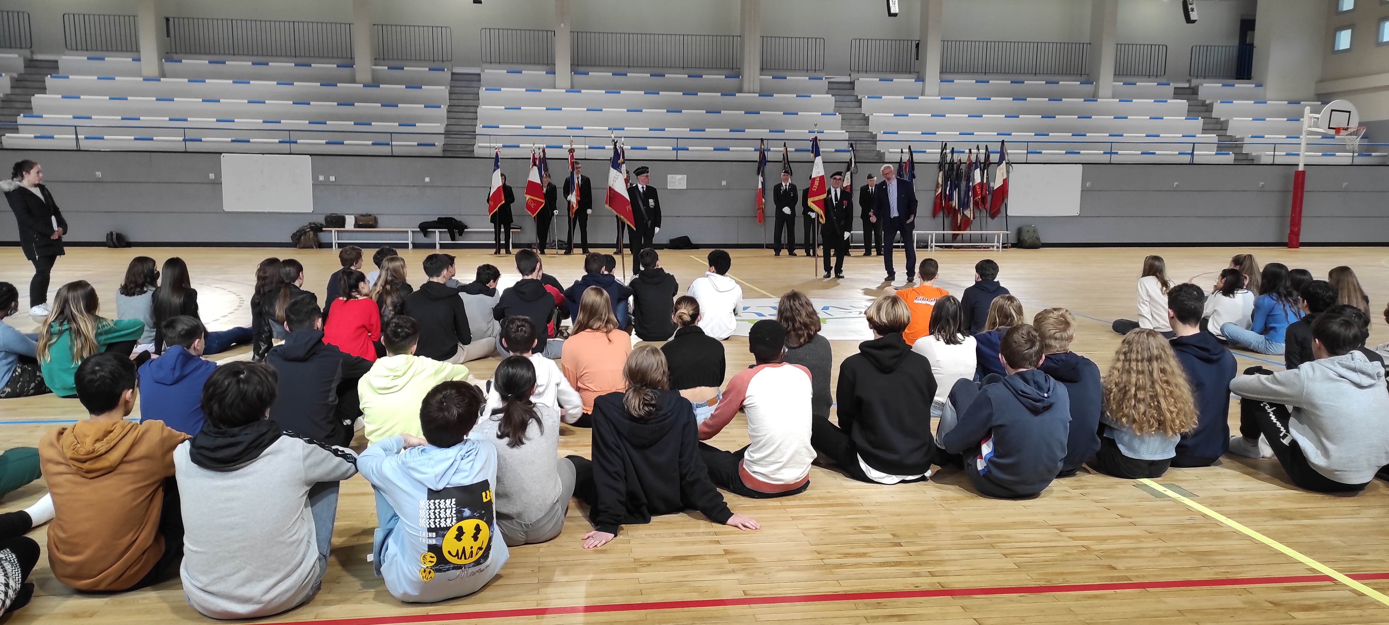 Massot formation porte drapeau