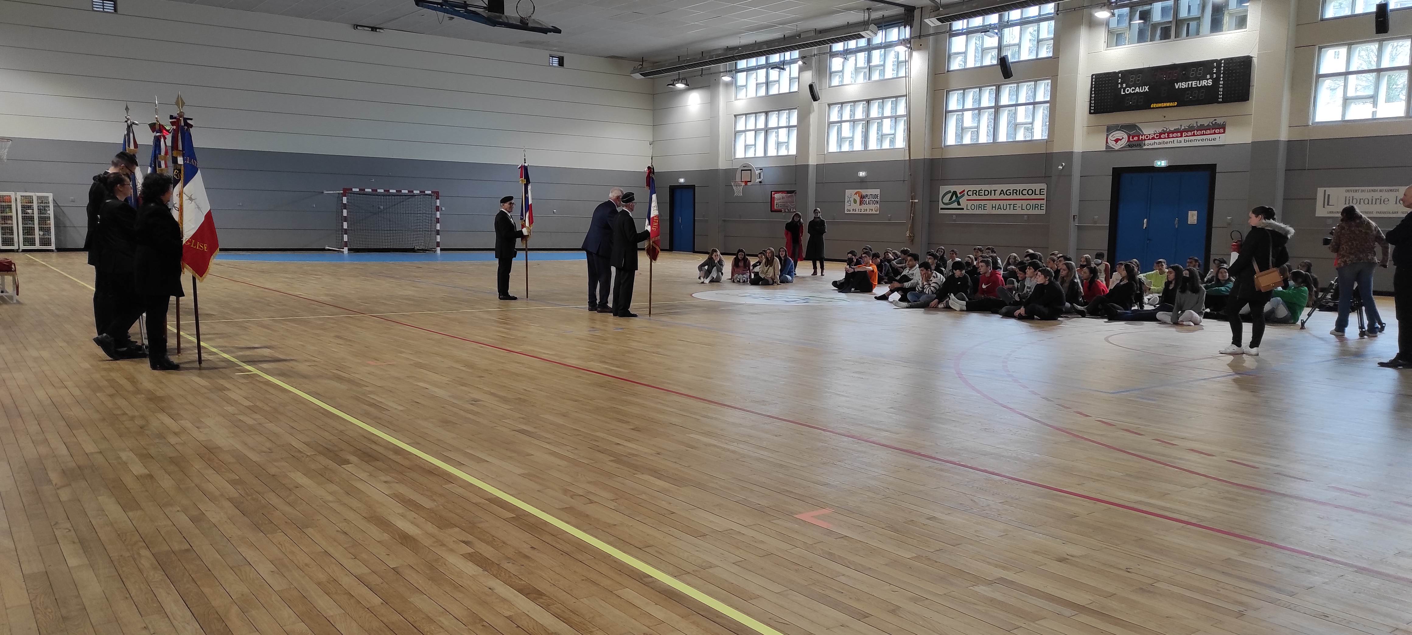 Massot formation porte drapeau