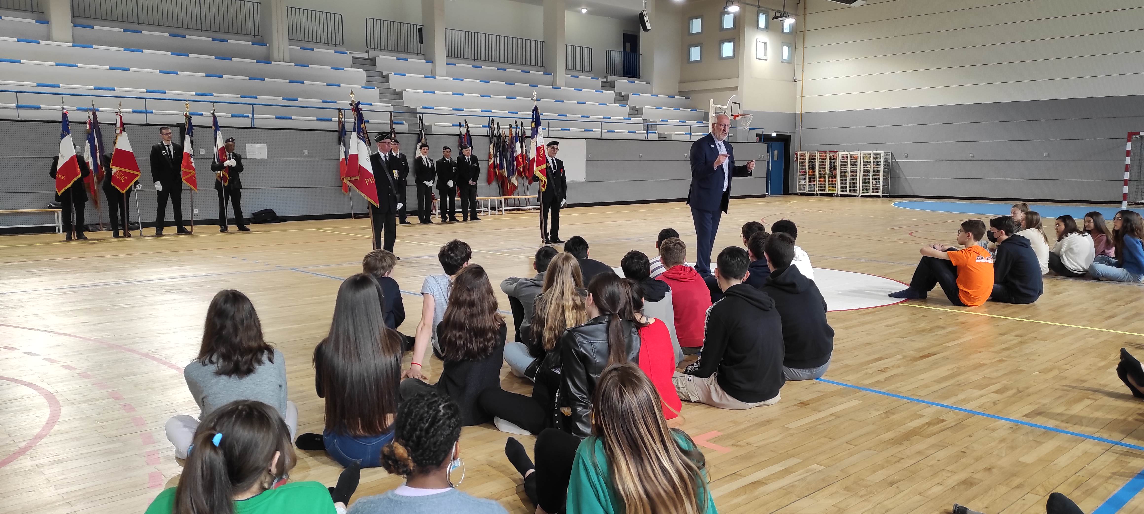 Massot formation porte drapeau