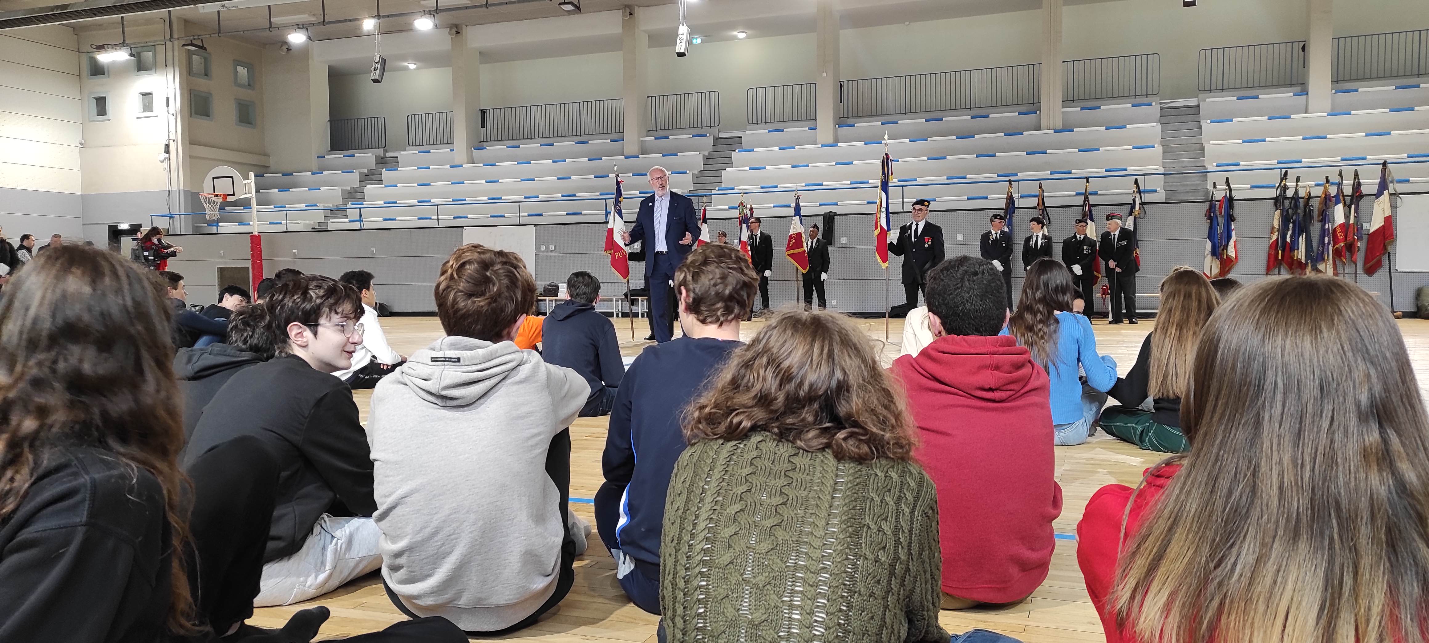 Massot formation porte drapeau