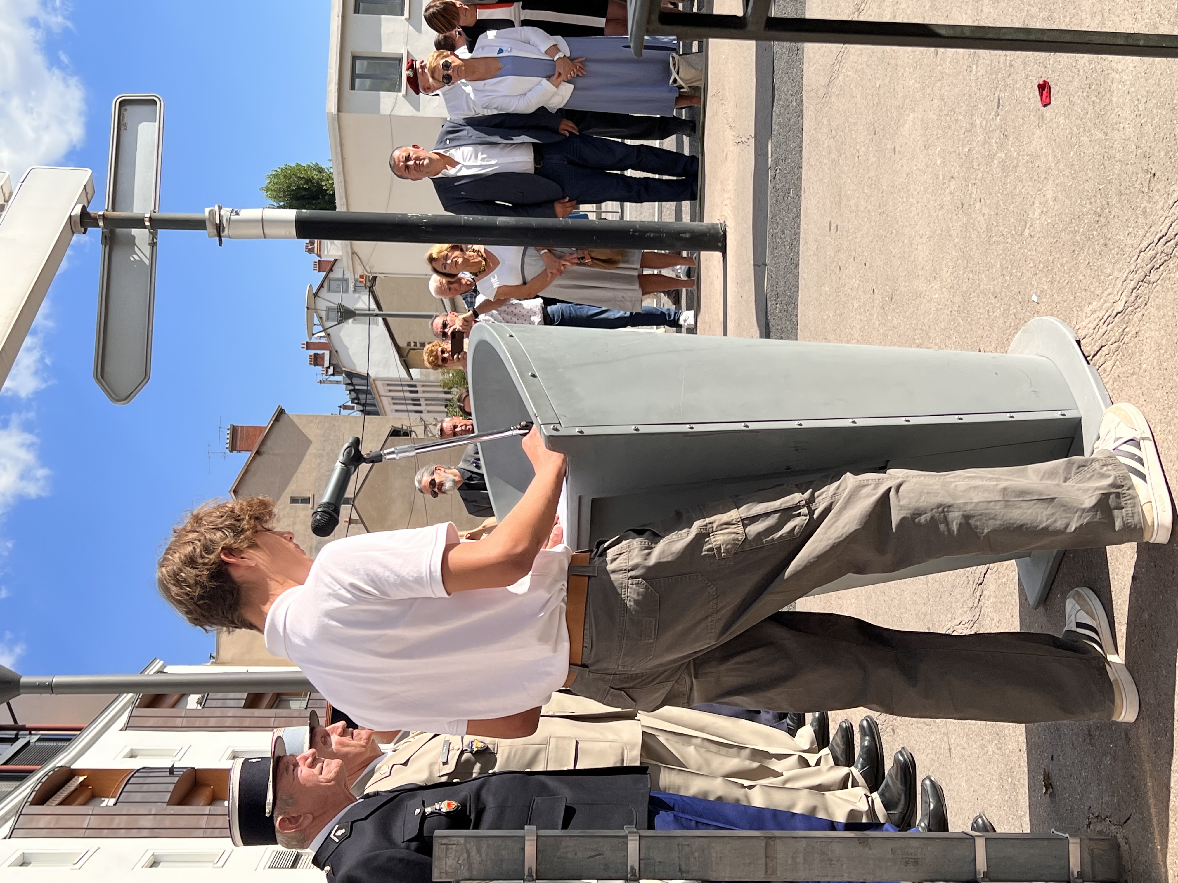 Lecture à la cérémonie de Baccarat