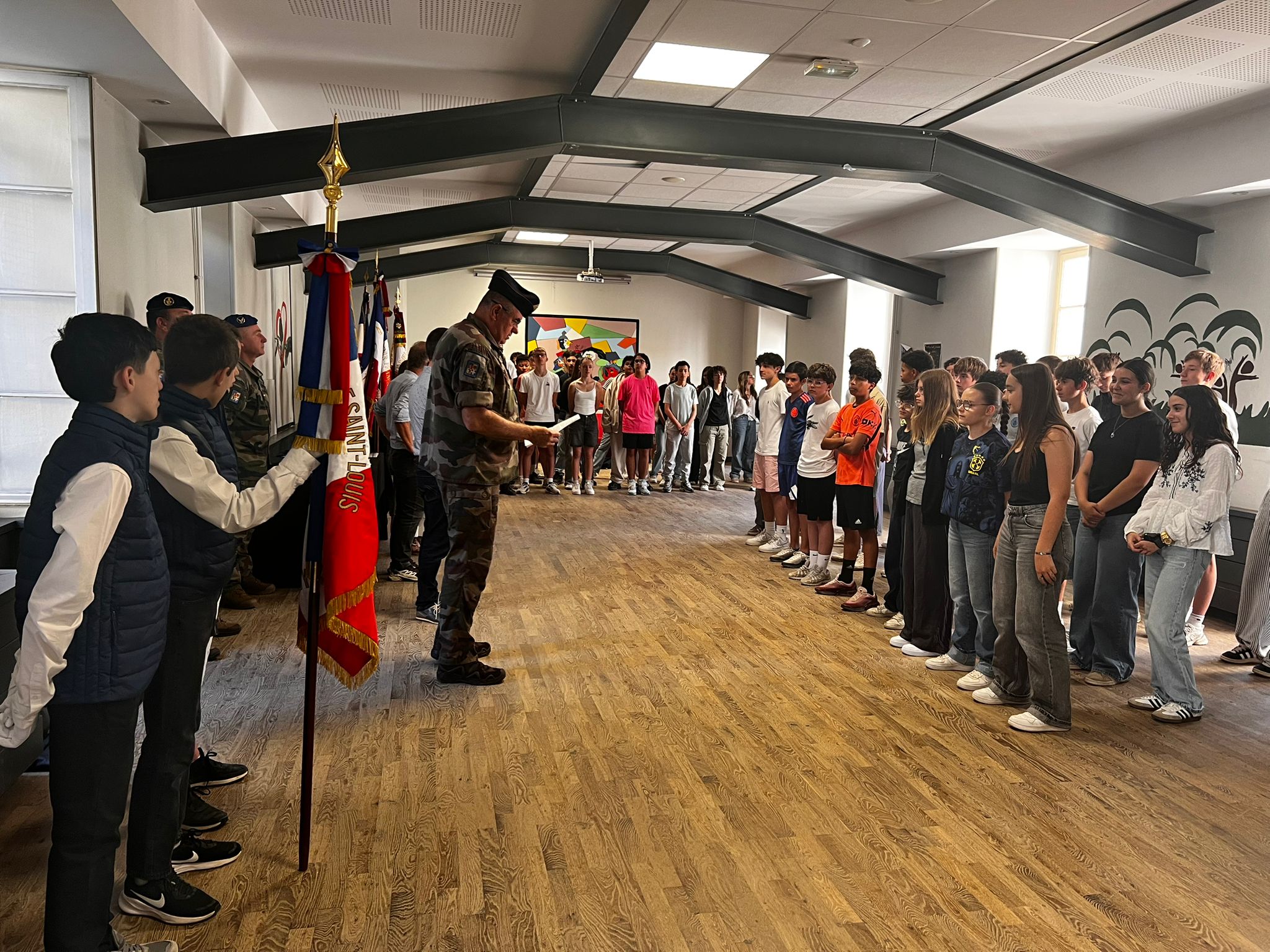 remise diplome porte drapeaux 2025